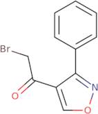 2-Bromo-1-(3-phenyl-1,2-oxazol-4-yl)ethan-1-one