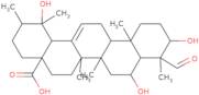 3,6,19-Trihydroxy-23-oxo-12-ursen-28-oic acid