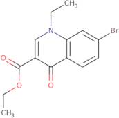 7-Bromo-1-ethyl-1,4-dihydro-4-oxo-3-quinolinecarboxylic acid ethyl ester