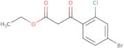 Ethyl 3-(4-bromo-2-chlorophenyl)-3-oxopropionate