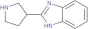 2-(Pyrrolidin-3-yl)-1H-1,3-benzodiazole