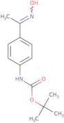 [4-(1-Hydroxyiminoethyl)-phenyl]-carbamic acid tert-butyl ester