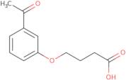 4-(3-Acetylphenoxy)butanoic acid