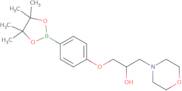 1-Morpholino-3-(4-(4,4,5,5-tetramethyl-1,3,2-dioxaborolan-2-yl)phenoxy)propan-2-ol