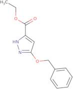 Ethyl 5-(benzyloxy)-1H-pyrazole-3-carboxylate