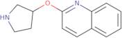 2-(Pyrrolidin-3-yloxy)quinoline