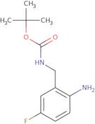 tert-Butyl N-[(2-amino-5-fluorophenyl)methyl]carbamate