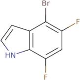4-Bromo-5,7-difluoro-1H-indole
