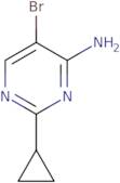 5-bromo-2-cyclopropyl-3,4-dihydropyrimidin-4-imine