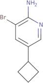 3-Bromo-5-cyclobutylpyridin-2-amine