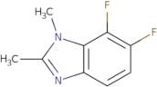 6,7-Difluoro-1,2-dimethyl-1,3-benzodiazole