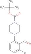 2-Bromo-6-(4-BOC-piperazino)benzaldehyde