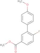 Methyl 4-fluoro-3-(4-methoxyphenyl)benzoate