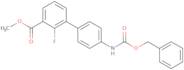 Methyl 3-[(4-Cbz-amino)phenyl]-2-fluorobenzoate