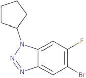 5-Bromo-1-cyclopentyl-6-fluoro-1,2,3-benzotriazole