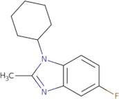 1-Cyclohexyl-5-fluoro-2-methyl-1,3-benzodiazole