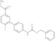 Methyl 3-(4-Cbz-aminophenyl)-4-fluorobenzoate
