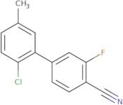 4-(2-Chloro-5-methylphenyl)-2-fluorobenzonitrile