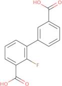 3-(3-Carboxyphenyl)-2-fluorobenzoic acid