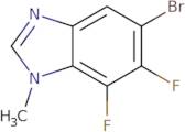 5-Bromo-6,7-difluoro-1-methyl-1,3-benzodiazole