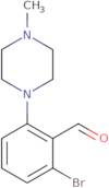 2-Bromo-6-(4-methylpiperazino)benzaldehyde