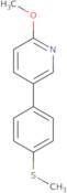 2-Methoxy-5-[4-(methylsulfanyl)phenyl]pyridine