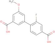 2-Fluoro-5'-methoxybiphenyl-3',4-dicarboxylic acid