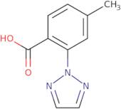 4-Methyl-2-(2H-1,2,3-triazol-2-yl)benzoic acid