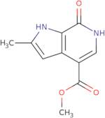 Methyl 2-methyl-7-oxo-6,7-dihydro-6-azaindole-4-carboxylate