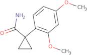 1-(2,4-Dimethoxyphenyl)cyclopropanecarboxamide