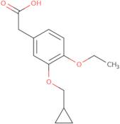 2-[3-(Cyclopropylmethoxy)-4-ethoxyphenyl]acetic acid