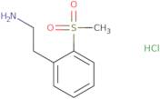 2-[2-(Methylsulfonyl)phenyl]ethylamine hydrochloride