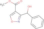 Methyl 3-[hydroxy(phenyl)methyl]isoxazole-4-carboxylate