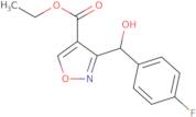 Ethyl 3-[(4-fluorophenyl)(hydroxy)methyl]isoxazole-4-carboxylate