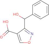 3-[Hydroxy(phenyl)methyl]isoxazole-4-carboxylic acid