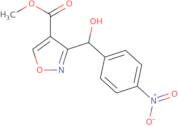 Methyl 3-[hydroxy(4-nitrophenyl)methyl]isoxazole-4-carboxylate