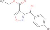 Ethyl 3-[(4-bromophenyl)(hydroxy)methyl]isoxazole-4-carboxylate