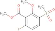 Methyl 6-Fluoro-2-methoxy-3-(methylsulfonyl)benzoate