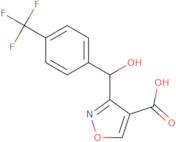 3-[Hydroxy[4-(trifluoromethyl)phenyl]methyl]isoxazole-4-carboxylic acid