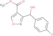 Methyl 3-[(4-fluorophenyl)(hydroxy)methyl]isoxazole-4-carboxylate