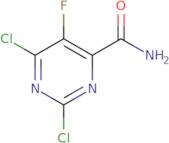 2,6-Dichloro-5-fluoropyrimidine-4-carboxamide