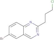 6-Bromo-2-(3-chloropropyl)quinazoline