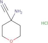 4-Aminotetrahydropyran-4-carbonitrile Hydrochloride