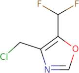 4-(Chloromethyl)-5-(difluoromethyl)-1,3-oxazole