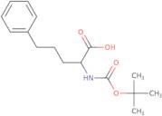 (2R)-2-{[(tert-Butoxy)carbonyl]amino}-5-phenylpentanoic acid