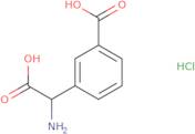 3-[Amino(carboxy)methyl]benzoic acid hydrochloride