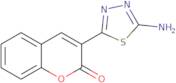 3-(5-Amino-[1,3,4]thiadiazol-2-yl)-chromen-2-one