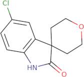 5-Chloro-1,2-dihydrospiro[indole-3,4'-oxan]-2-one