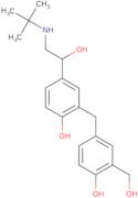 α-[[(1,1-dimethylethyl)amino]methyl]-4-hydroxy-3-[[4-hydroxy-3-(hydroxymethyl)phenyl]methyl]-ben...