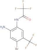 N-[2-Amino-4-bromo-5-(trifluoromethyl)phenyl]-2,2,2-trifluoroacetamide